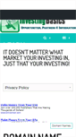 Mobile Screenshot of investingbasics.com